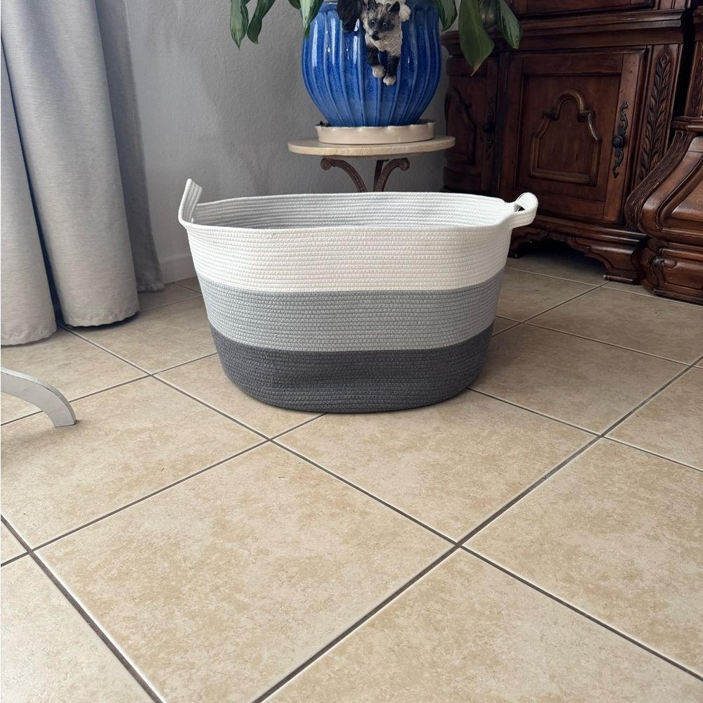Miracle Tri-Tone Woven Basket